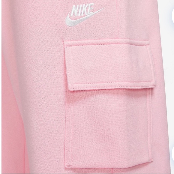 Nike Women's Club Fleece Cargo Pants - Picture 2 of 3